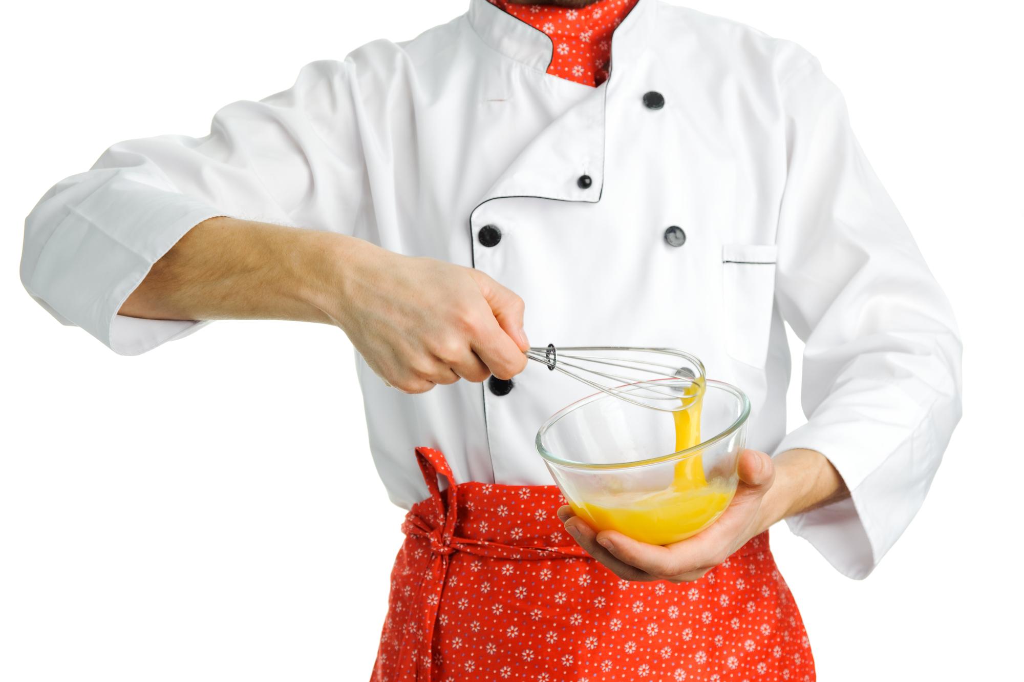 Dettaglio di una preparazione in cucina